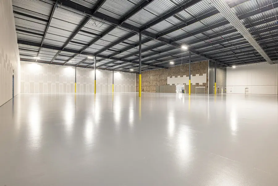 Warehouse floor linemarking